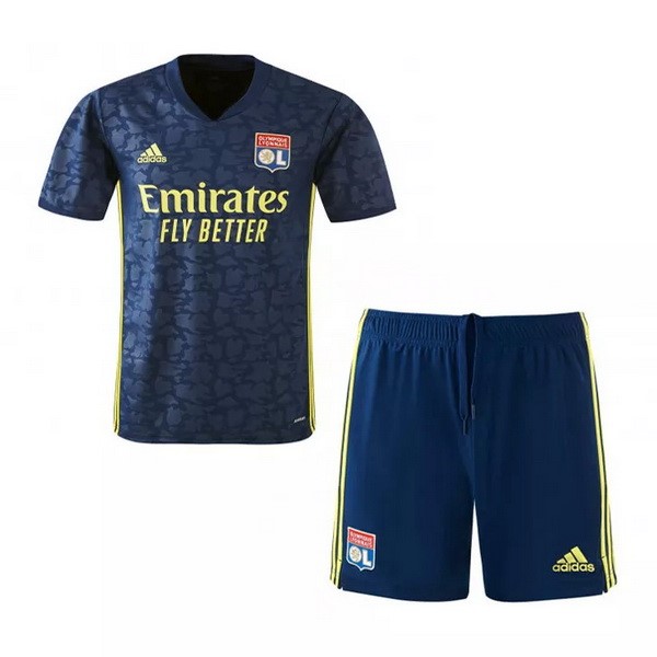 Camiseta Lyon Replica Tercera Ropa Niños 2020/21 Azul